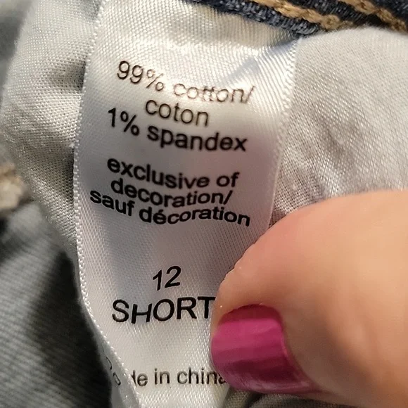 Maurices Blue Boot Cut Jeans Classic Jeans Size 12 Short - Picture 5 of 10